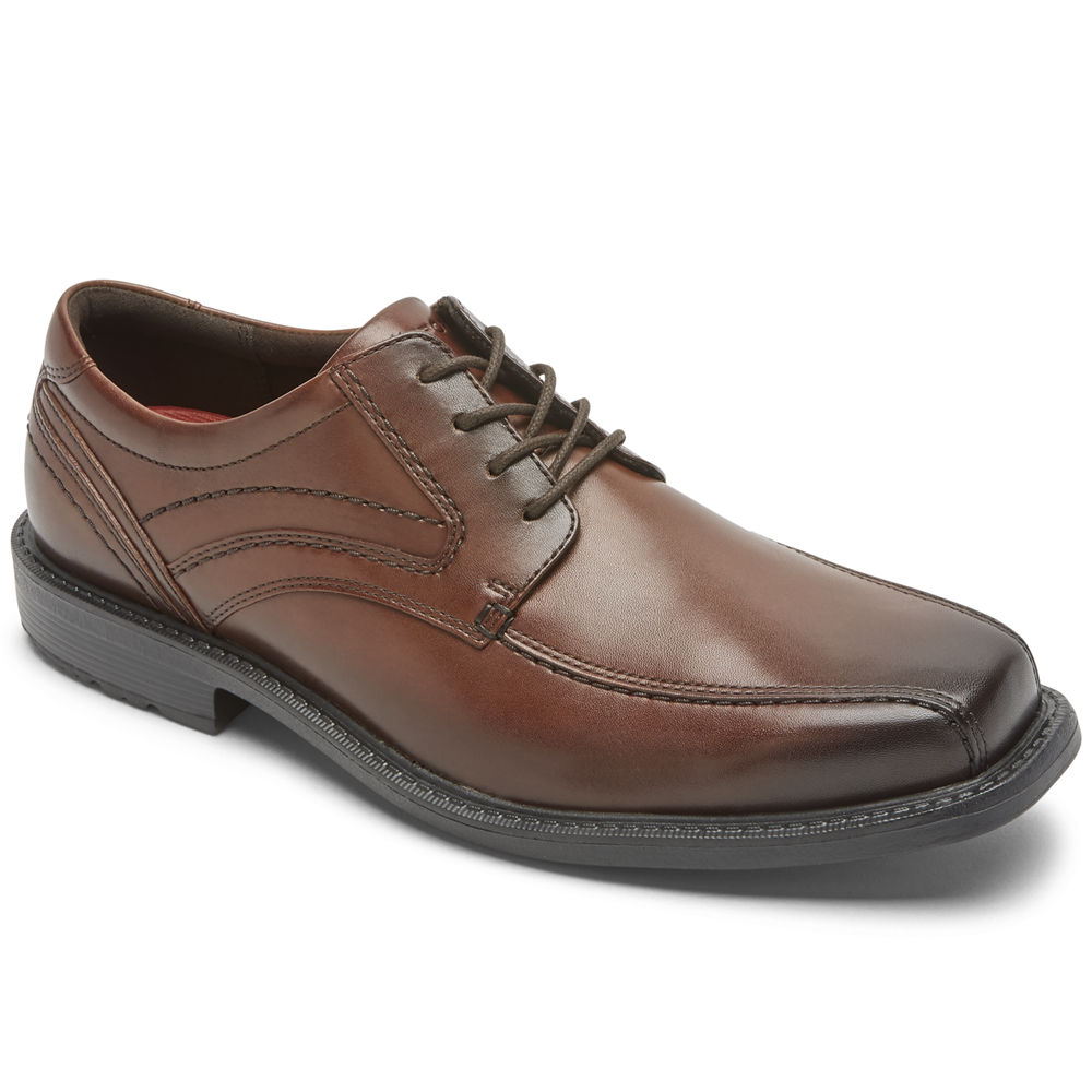 Rockport Oxfords For Mens Brown - Style Leader 2 Bike Toe - BT5860294